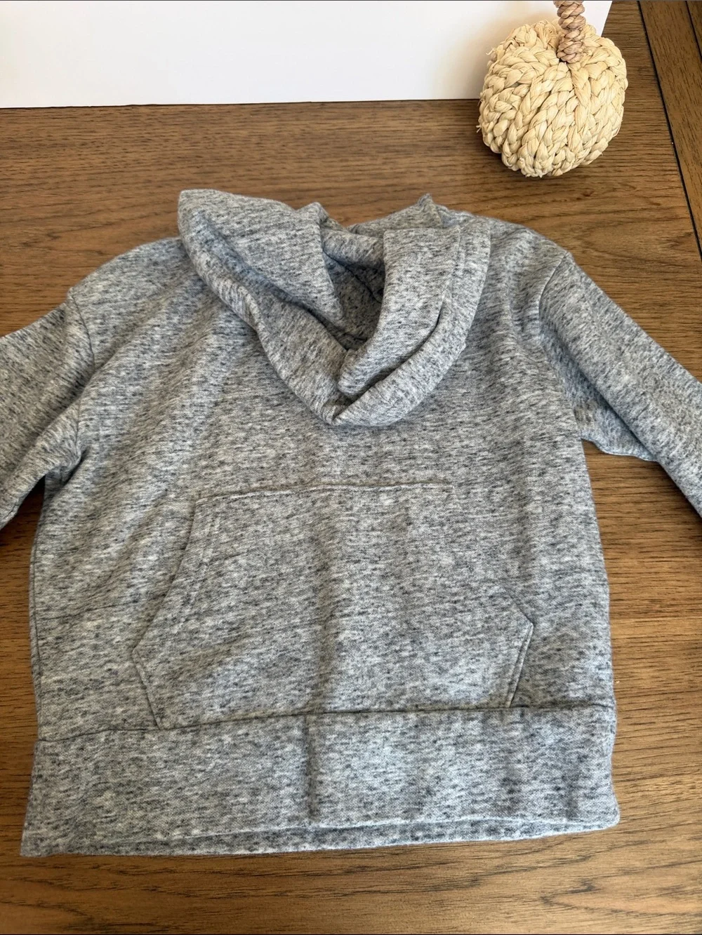 Old Navy Kids Hooded Pullover Sweatshirt - Navy & Heather Gray